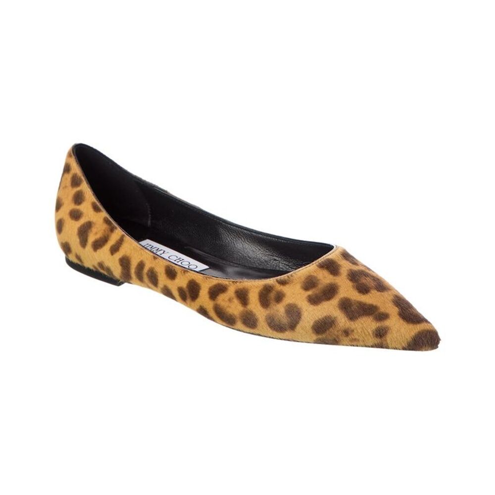 Jimmy Choo Love Haircalf Flat